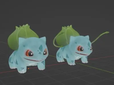 Pokemon Bulbasaur 3D model
