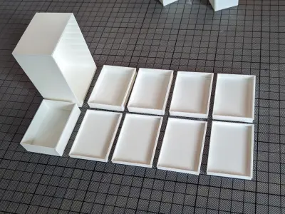 Tool Cabinet different sized versions 3D print model