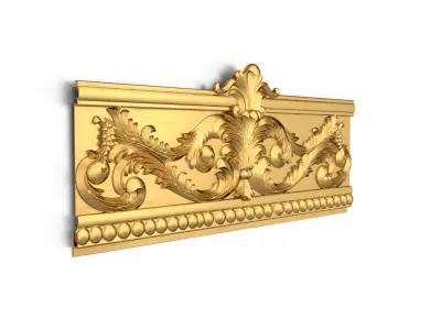 carved classic decorative ornament cnc 3d printing stl 41 3D model