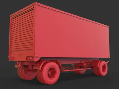 Trailer mod3 3D print model