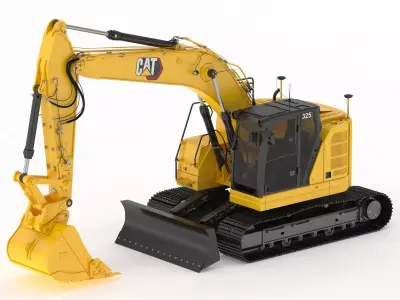 Cat 325 Hydraulic Excavator 3D model