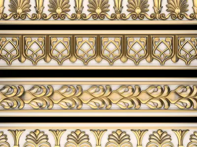 Path Ornament Pack 24 3D model