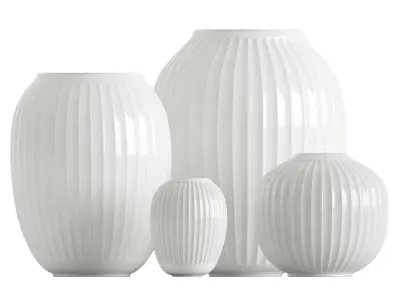 Kahler Hammershoi Vases 3D model