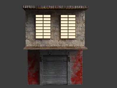 Filipino Compound House - Unit 1 3D model