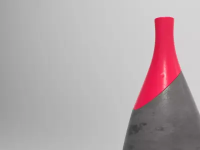 Mutt Vase Low-poly 3D model