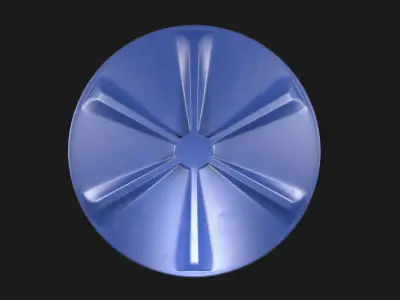 Water Tank Low-poly 3D model