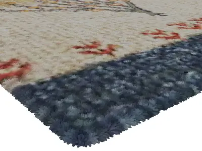 Rug Set 1411 3D model