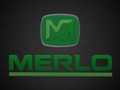 merlo logo 3D model