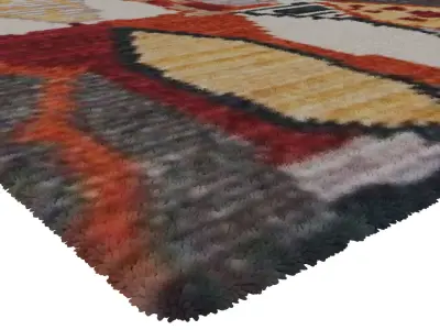 Rug Set 2067 3D model
