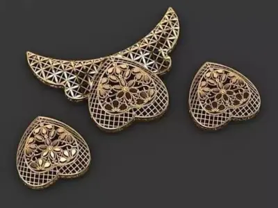 Necklaces-Set-12-Check Description 3D print model