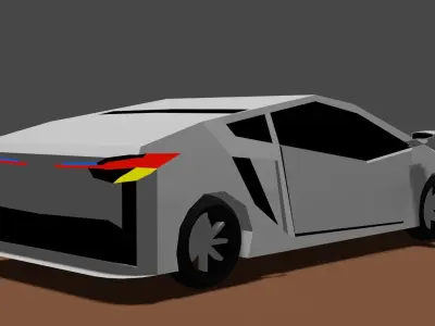 3D Sport Car 2O 3D model