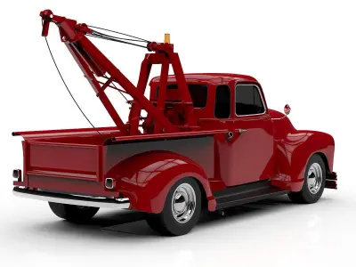 1953 CHEVROLET WRECKER 3100 TOW TRUCK  3D model