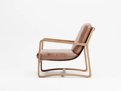 Aster Luxury Armchair 3d model Free 3D model
