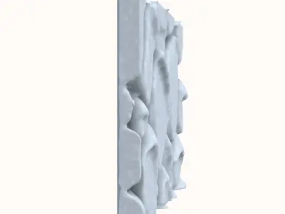 Schist Rock Environment Model 3D model