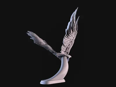 Eagle Flying 3D print model