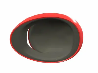 Motorcycle helmet f2 Free 3D model