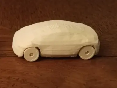 Police Car Sport  Audi Concept AAA Low-poly 3D model