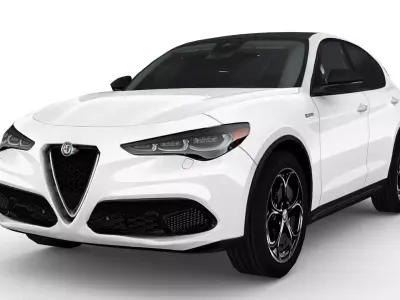 Alfa Romeo Stelvio Q4 2024 Low-poly 3D model