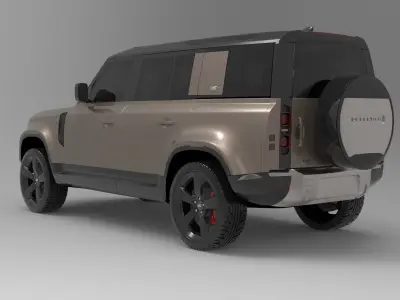 new Defender 3D model