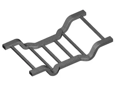 Kids Engineering Vehicle Chassis 3D print model