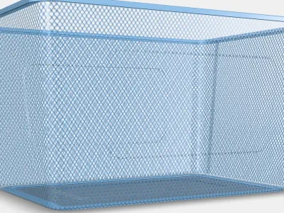 TROFAST mesh wire basket 2 Low-poly 3D model