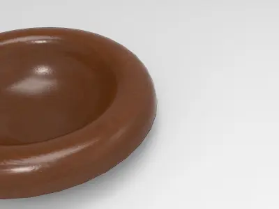 Bloo Bowl Low-poly 3D model