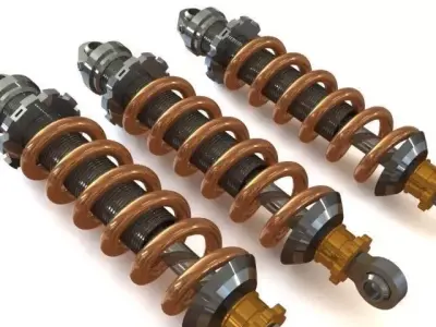 Shock Absorber Concept Design Free 3D model