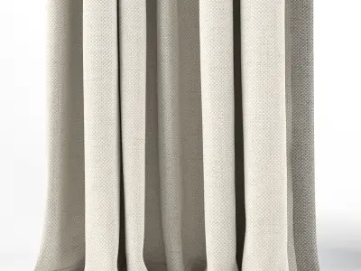 Curtains 27 3D model