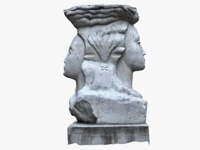 Stone Sculpture 3D model