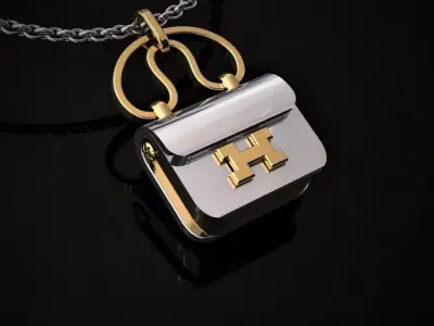 Hermes Pendant 02 3D print model