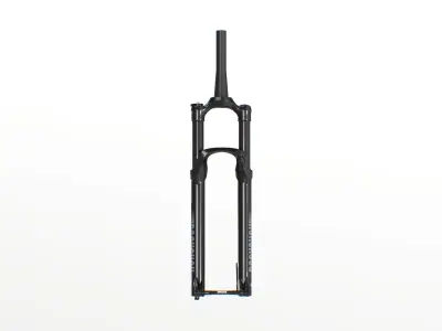 MTB Suspension Fork Low-poly 3D model