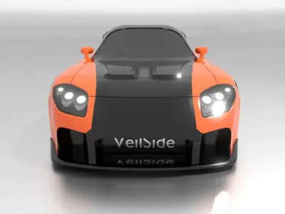 Mazda RX-7 Veilside 3D model