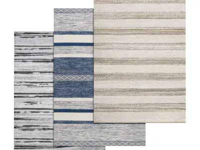 Rug Set 1461 3D model