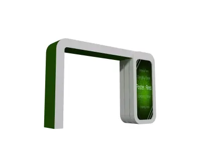 Fair Gate exhibition Event a442f 3D model