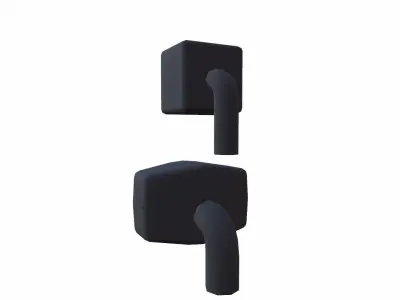 Head Light Low-poly 3D model