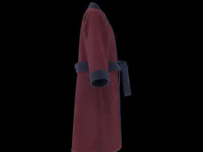 Bathrobe  3D model