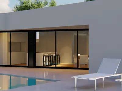 Minimalist and personal House 3D model