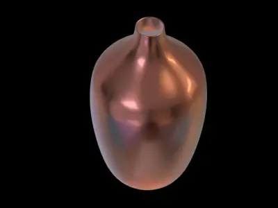 Decorative Vase 3D model 10