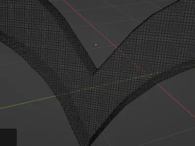 Mazda 3D Logo Low-poly 3D model