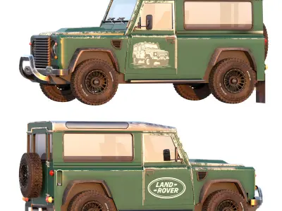 defender off road 3D model