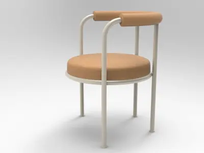 Sondi Chair Low-poly 3D model
