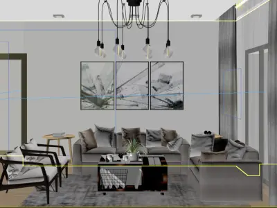 Reception 3D model