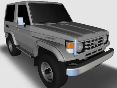 Toyota Land Cruiser Fzj 71 3D model
