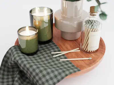 Decorative Set 03 3D model