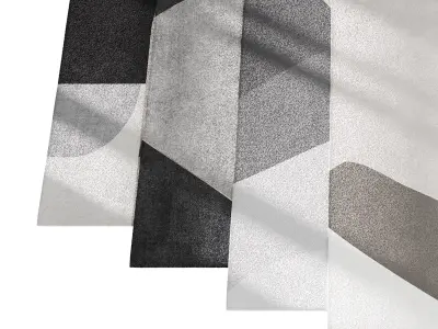 Carpet set 19 3D model