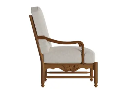 French Armchair 3D model