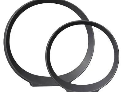 Decorative set CB2 3D model