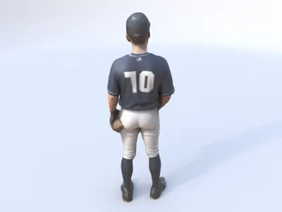 Softball 3D model