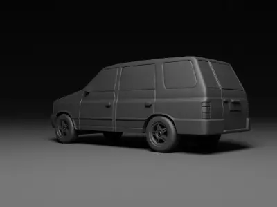 Isuzu Panther Royale 3D print model