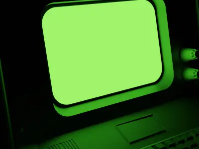 Low Poly Vault Terminal Fallout Game Ready Low-poly 3D model